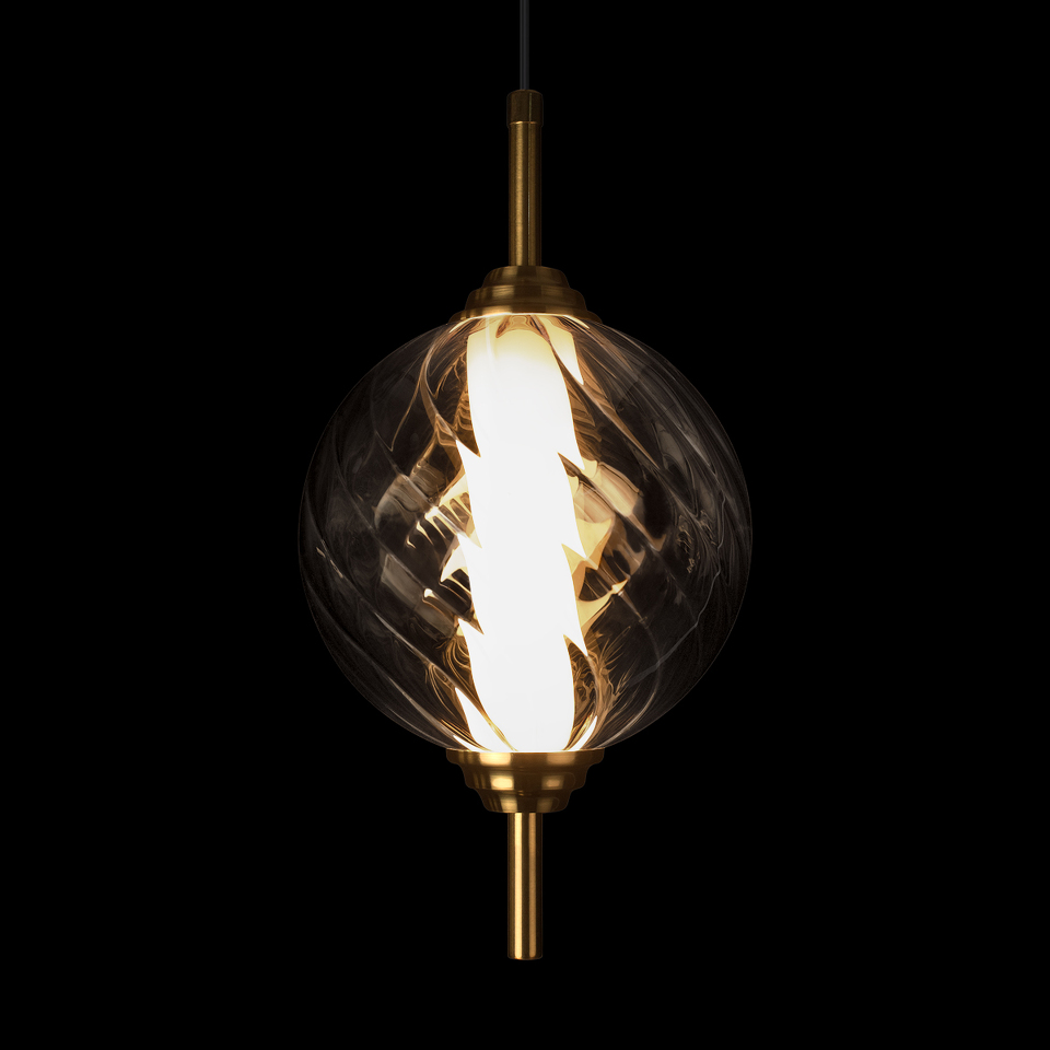Фото №9  Подвесной светильник 10421/B Smoke Подвесной светильник LOFT IT Helix