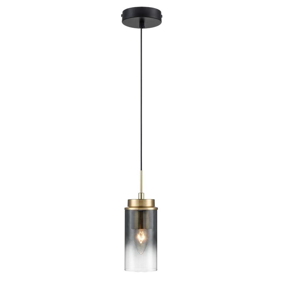 Фото №8  Подвесной светильник LUMION 8101/1A COMFI LN26 407 черный/бронза металл/стекло Подвес Е14 1*40W 220V ISHA