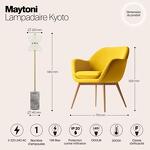 Превью фото №10  Торшер Напольный светильник (торшер) Maytoni MOD178FL-L11G3K