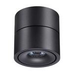 Превью фото №5  NOVOTECH 358773 OVER NT21 364 черный Светильник накладной светодиодный IP20 LED 15W 4000K 1300Лм 100-265V GRODA