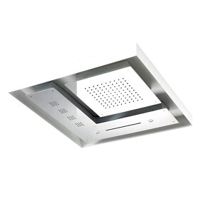 Фото SF131BXX AQUAelite Modula верхний душ с 4-мя режимами, 620x620 мм Нержавеющая сталь шлиф., 03Q/5353