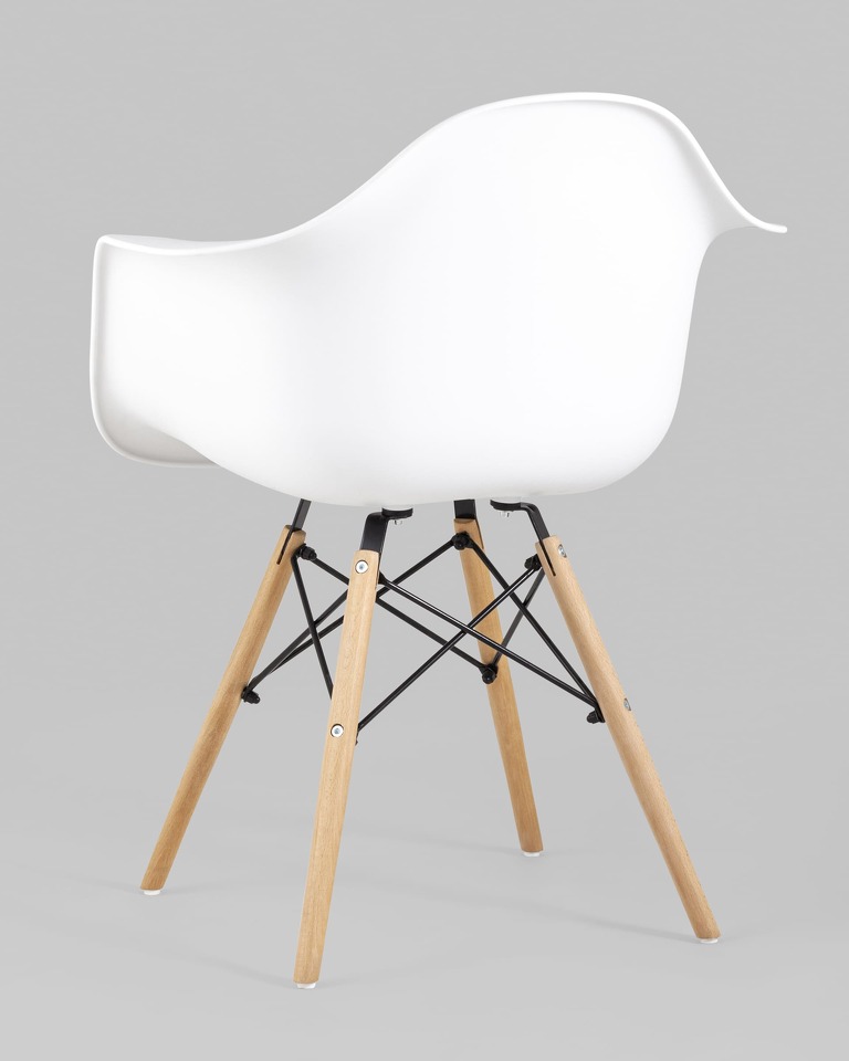 Фото №10  Стул Eames DAW белый