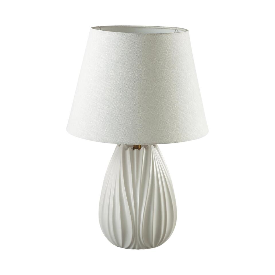 Фото №7  Настольная лампа LUMION 8121/1T COMFI LN26 477 белый, керамика/текстиль Настольная лампа E27 1*60W 220V SONA