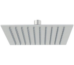 Превью фото №1  Верхний душ с шарнирным соединением 25 см Remer INOX SS357UFS25X, нержавеющая сталь