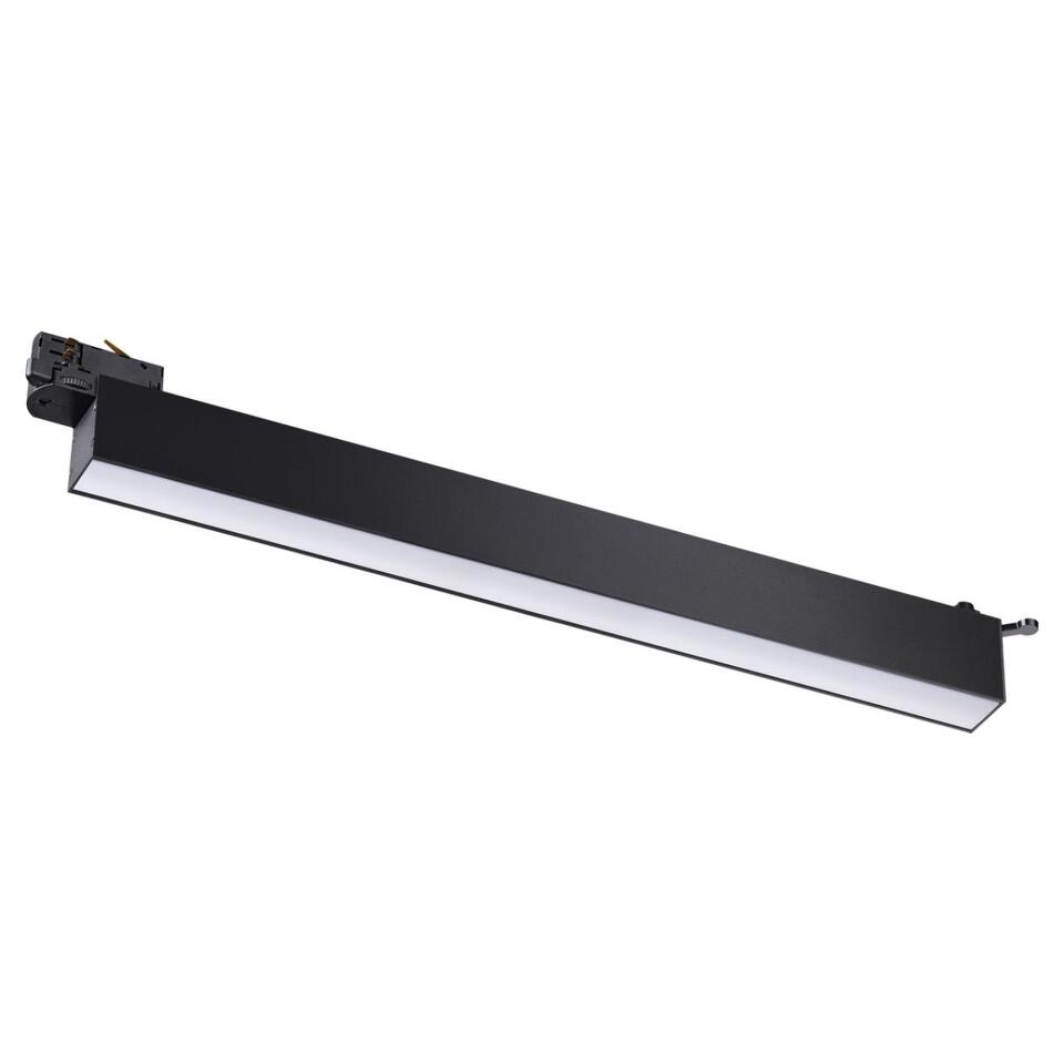 Фото №2  NOVOTECH 358839 PORT NT22 260 черный Светильник трехфазный трековый светодиодный IP20 LED 4000K 30W 220V ITER