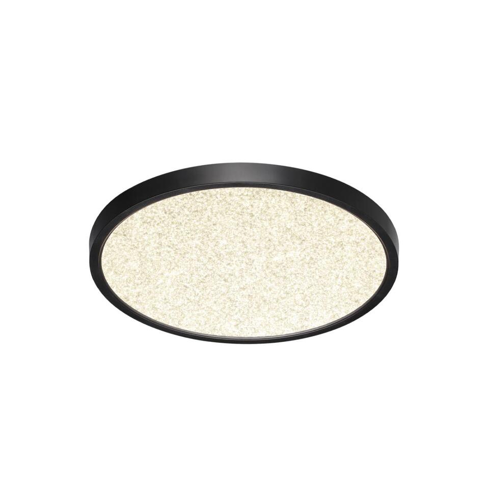 Фото №12  SONEX 7662/24L MITRA LED SN 555 Светильник пластик/белый/черный LED 24Вт 3000/4000K D300 IP40 OMEGA BLACK