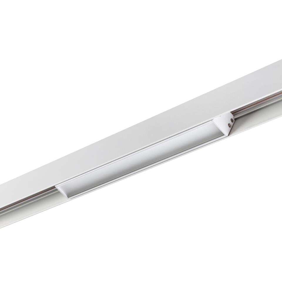 Фото №5  NOVOTECH 359198 SHINO NT23 162 белый Трековый светильник для низков. шинопровода IP20 LED 3000К 12W 48V 900Лм FLUM
