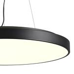 Превью фото №8  SONEX 7758/92L MITRA LED SN 539 Светильник металл/акрил/черный LED (80Вт+12Вт) 4000K+4000K D800 IP20 подсветка QUASAR