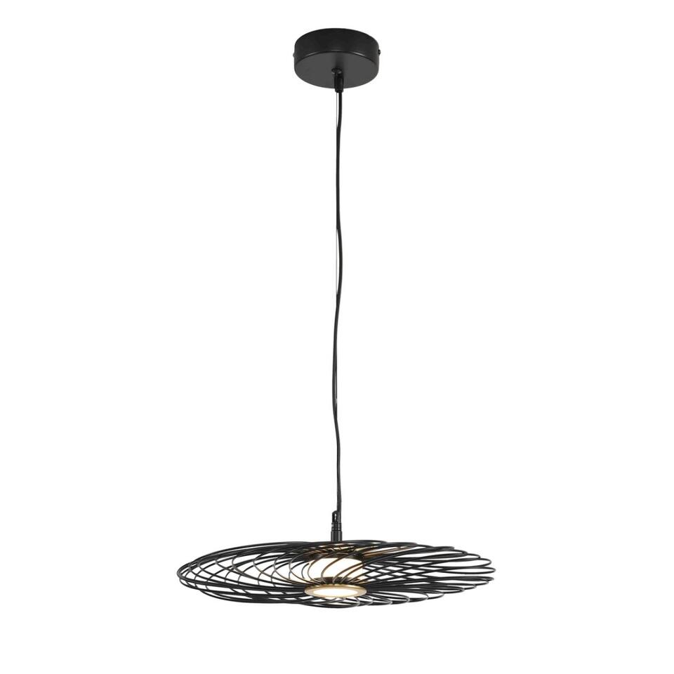 Фото №7  Подвесной светильник LUMION 8379/9L LEDIO LN26 299 черный, металл/акрил Подвес LED 9W 3000K 220V CAMOMILE