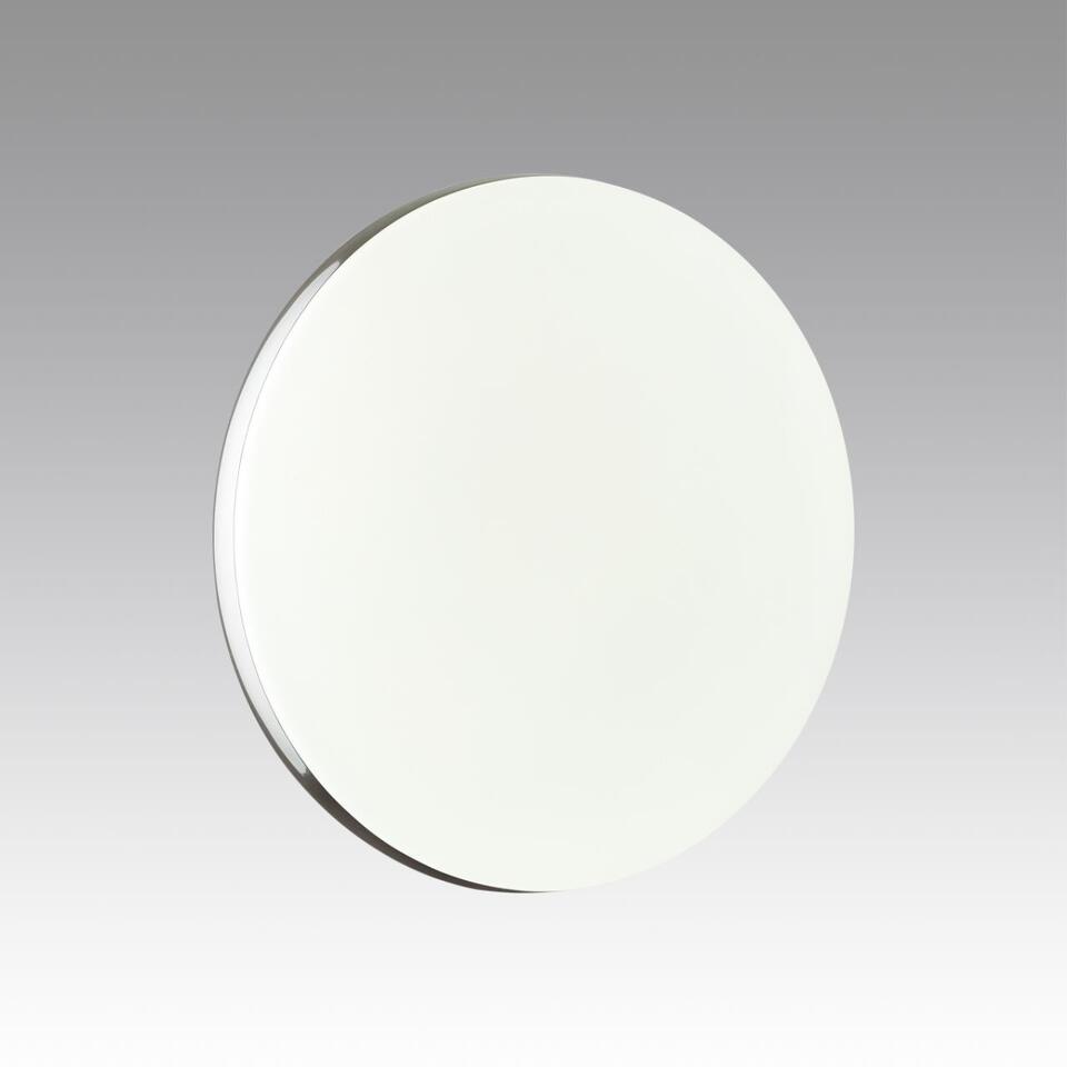 Фото №5  SONEX 7600/CLN TAN SN Светильник пластик/белый/хром LED 36Вт без ДУ 4000К D340 IP43 RINGO
