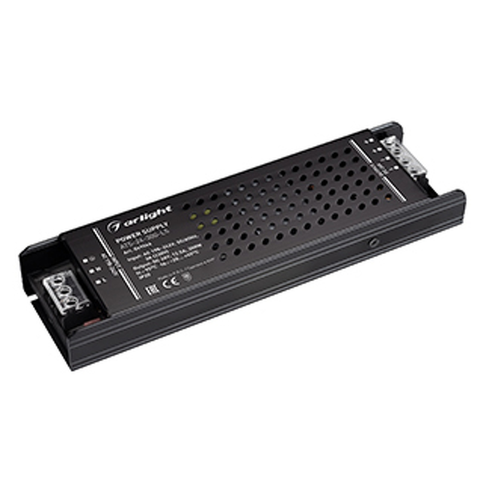 Фото №1  Arlight Блок питания ATS-24-300-LS (24V, 12.5A, 300W) ( IP20 Сетка, 5 лет)