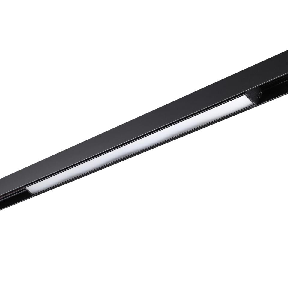 Фото №7  NOVOTECH 358412 SHINO NT20 152 черн Трековый светильник для низков. шинопровода IP20 LED 4000K 24W 48V FLUM