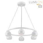 Превью фото №1  Подвесной светильник LUMION 8254/6 COMFI LN26 246 белый, металл Светильник подвесной LED GX53 6*7W 220V LUAZANA