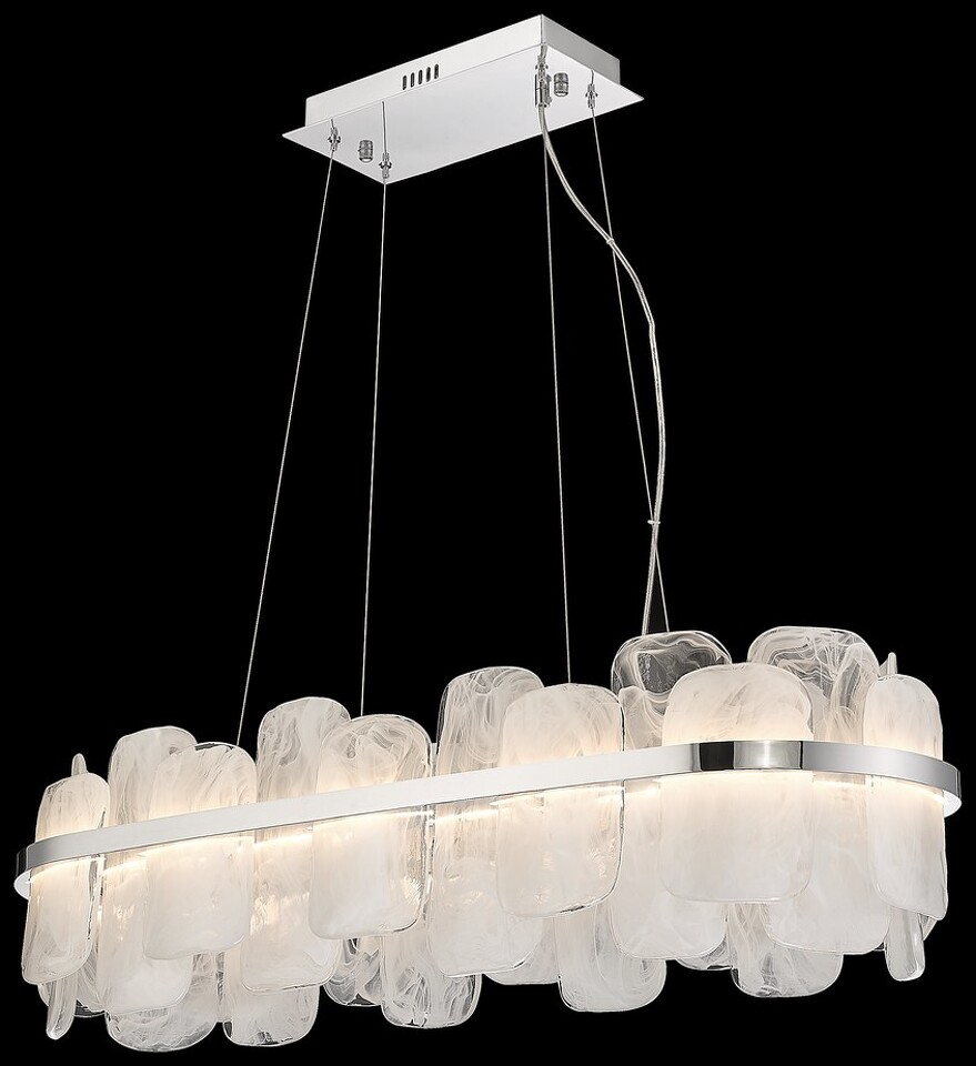 Фото №1  Подвесной светильник WE158.24.123 WERTMARK NELLY светильник подвесной, LED, 125W, 3000K