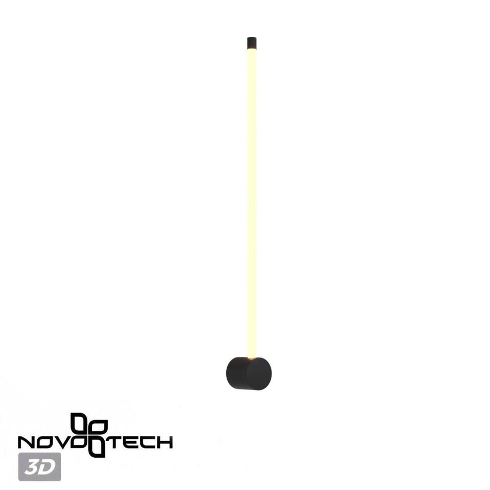 Фото №10  Подвесной светильник NOVOTECH 359361 KONST NT24 052 черный Корпус накладной с драйвером для настенного монтажа светильников 359343-359358 IP20 8-24W 170-265V VITZ