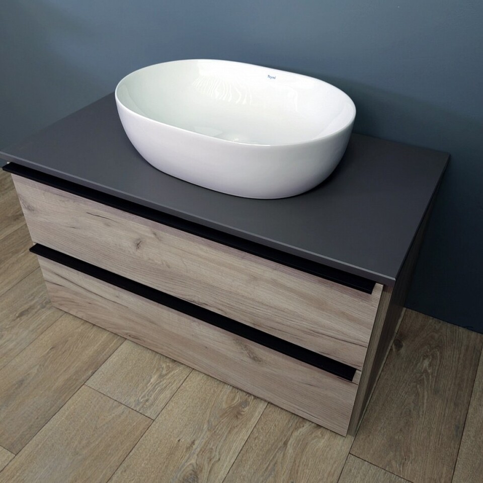 Фото №15  Раковина Teymi Раковина Solli 48 artceramic, накладная, белая T50208