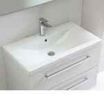 Превью фото №5  Раковина 30383 Althea Clever подвесная раковина 60x39 см.  Белый глянец
