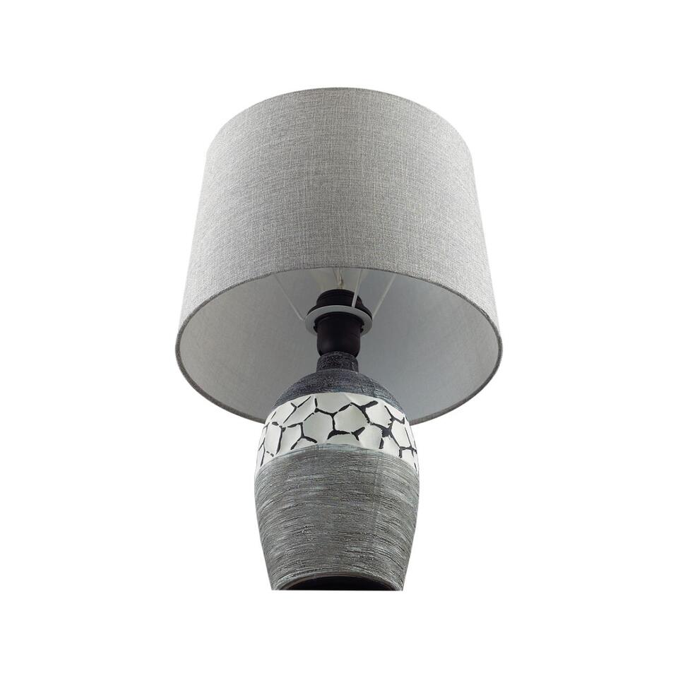 Фото №7  Настольная лампа LUMION 8118/1T COMFI LN26 489 серый, керамика/текстиль Настольная лампа E27 1*60W 220V AVALONA