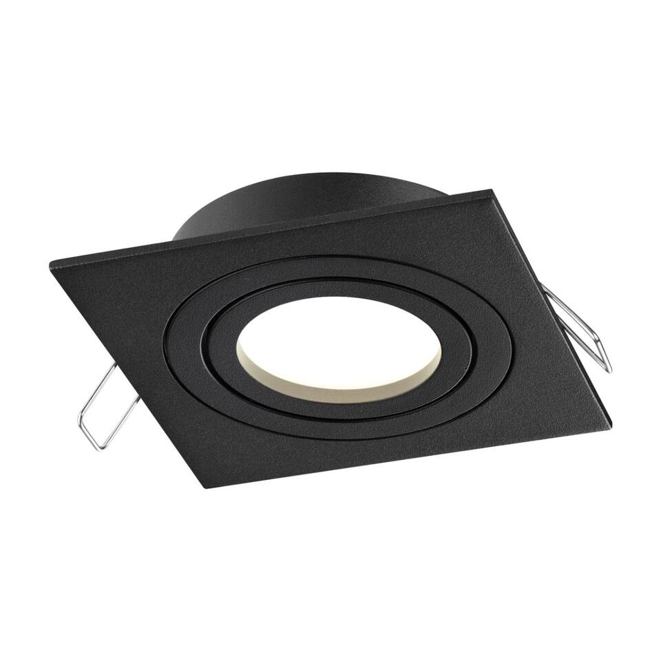 Фото №4  NOVOTECH 371020 WIR NT25 576 черный Светильник встраиваемый поворотный IP20 GU10 50W 220-240V MORUS