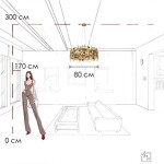 Превью фото №10  Подвесной светильник 10396/800C Подвесной светильник LOFT IT Escama