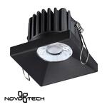 Превью фото №1  NOVOTECH 358481 SPOT NT21 478 черный Светильник встраиваемый IP44 LED 3000K 10W 100-265V METIS
