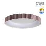 Превью фото №2  SONEX 7766/56L AVRA LED SN 576 Светильник металл/белый/мокко LED 56Вт 3000/4000/6000K D500 IP43 ССТ SHARMEL