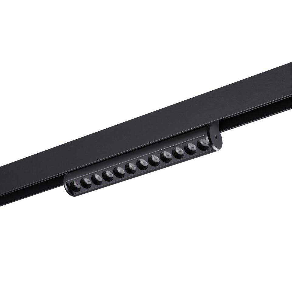 Фото №8  NOVOTECH 359947 PORT NT25 216 черный Трековый св-к диммир. со сменой цв.температуры, пульт ДУ/Tuya Smart Life IP20 LED 10W 3000-6000K 90-240V VECTOR
