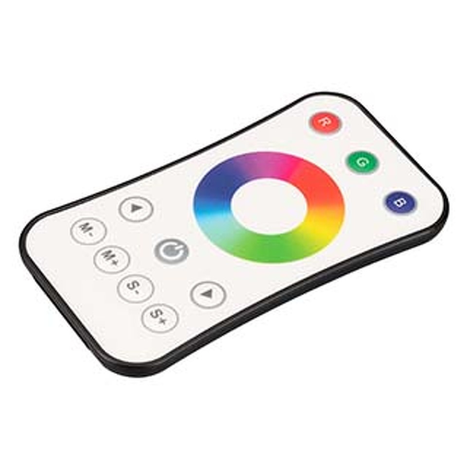 Фото №1  IARL INTELLIGENT ARLIGHT Пульт SMART-RF-801-52-1G-1SC-RGB White (3V, 2.4G) ( IP20 Пластик, 5 лет)