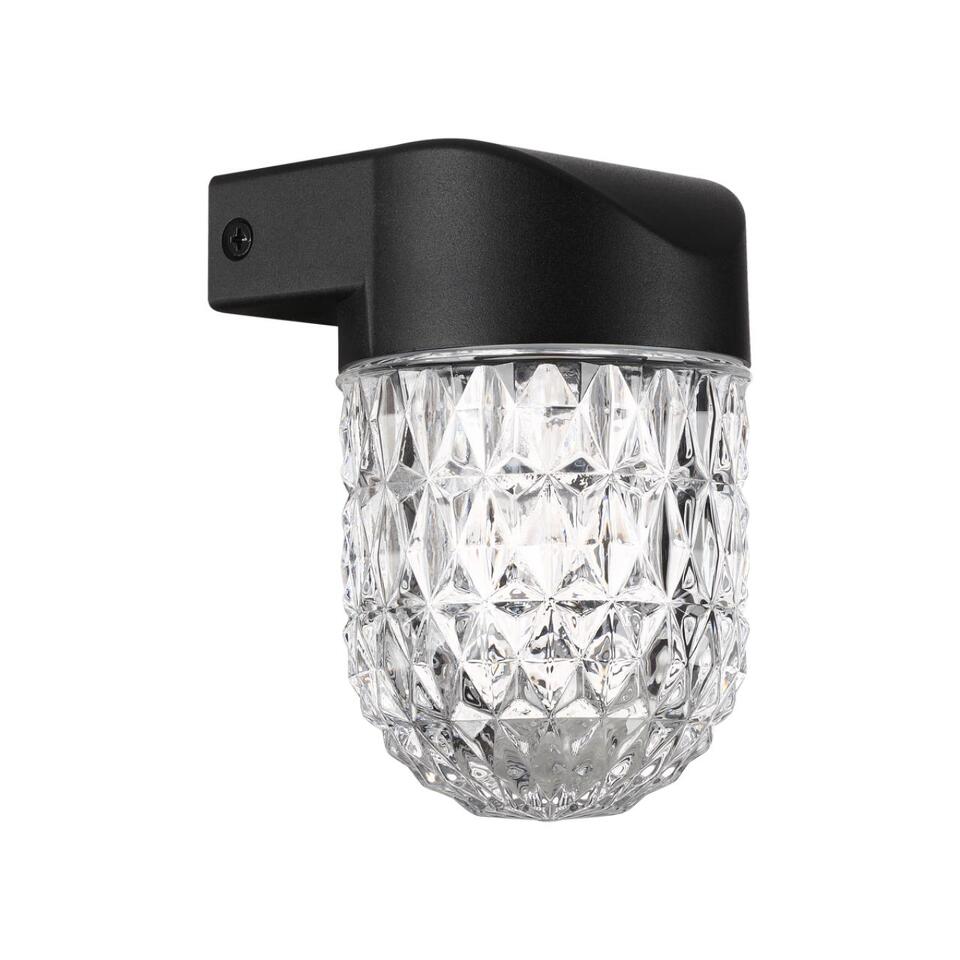 Фото №4  NOVOTECH 359295 STREET NT24 724 черный Светильник ландшафтный настенный IP65 LED 7W 4000K 175-265V ESTIMA