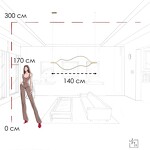 Превью фото №9  Подвесной светильник 10403/1400 AB Подвесной светильник LOFT IT Tape Light