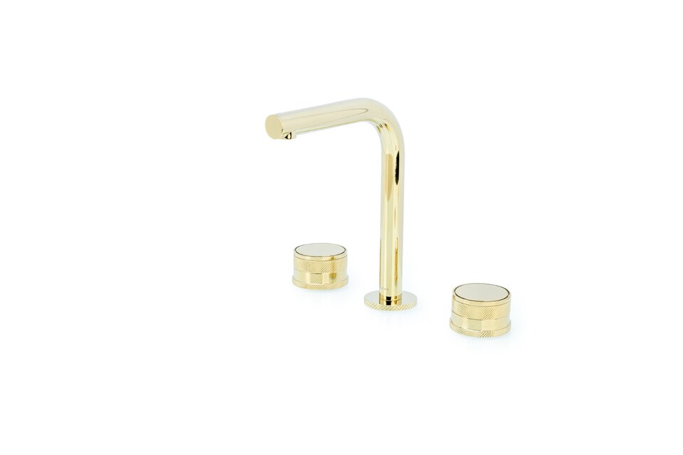 Фото №2  Boheme Смеситель на столешницу PRESTIGE на 3 отв. GOLD