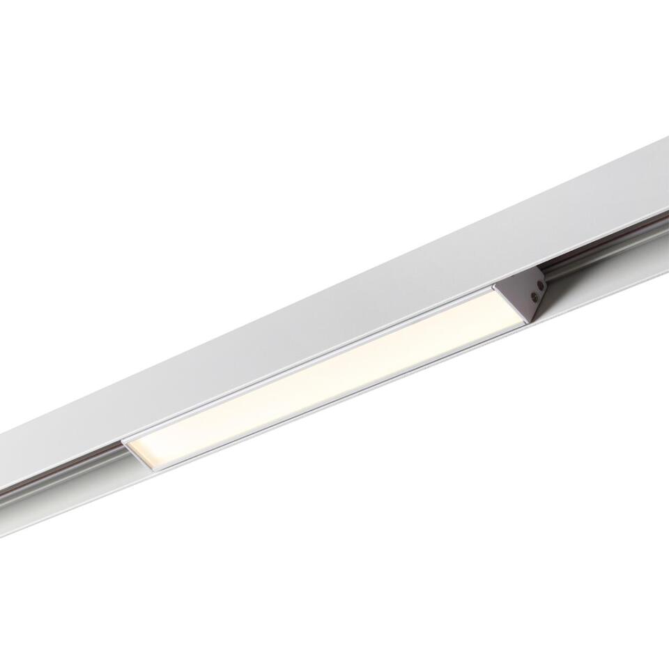 Фото №5  NOVOTECH 359198 SHINO NT23 162 белый Трековый светильник для низков. шинопровода IP20 LED 3000К 12W 48V 900Лм FLUM