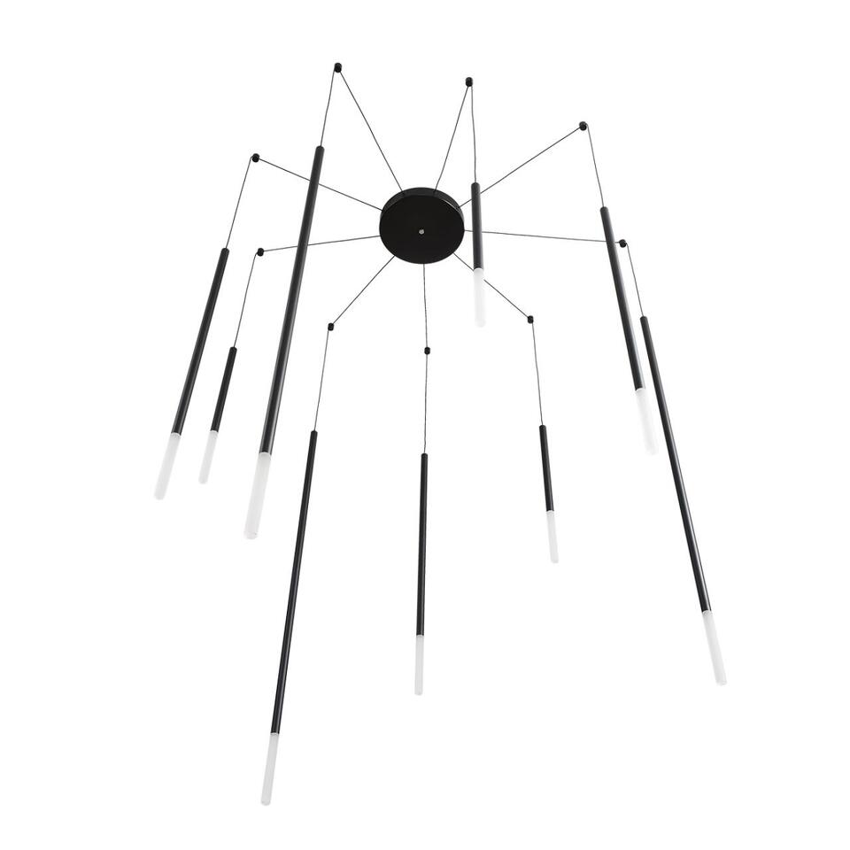 Фото №9  Люстра LUMION 8400/27L LEDIO LN26 000 черный/белый, металл/акрил Люстра LED 27W 3000K 220V STICK