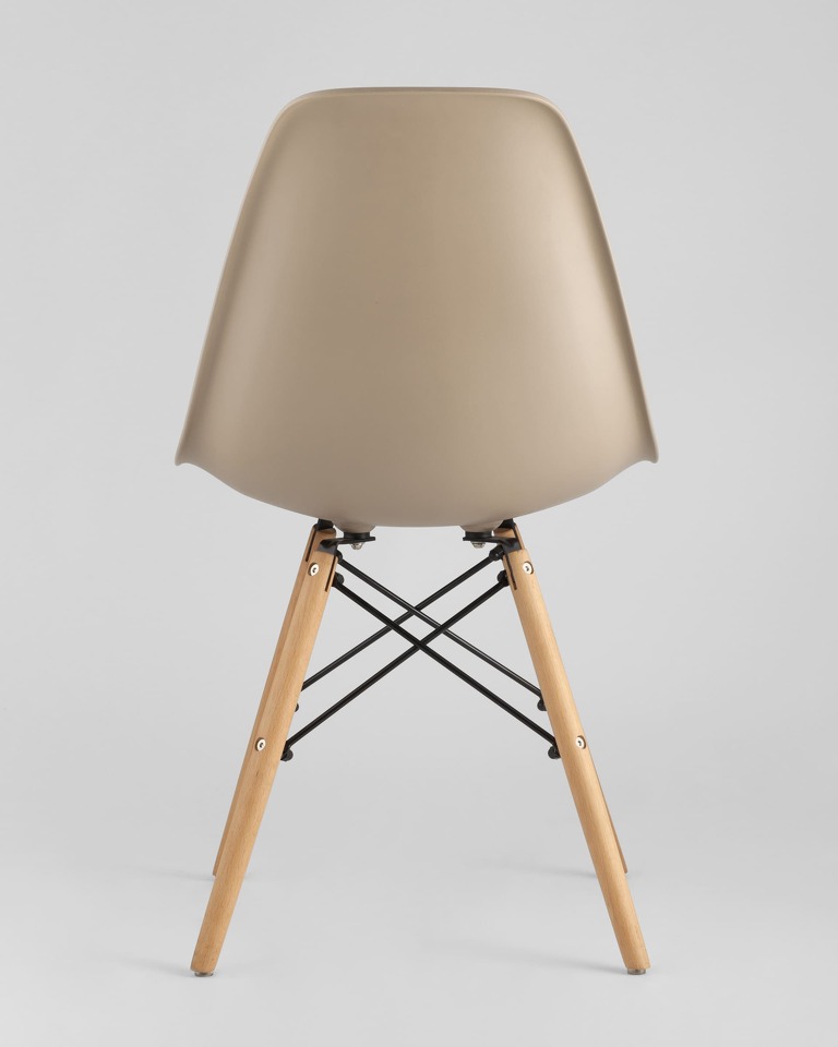 Фото №10  Стул Eames DSW бежевый x4