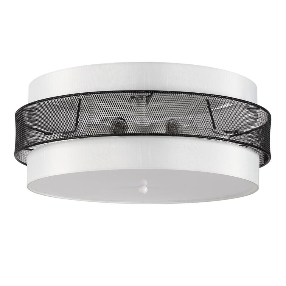 Фото №12  LUMION 8002/6C MODERNI LN25 000 белый, черный металл/металл, текстиль Потолочный светильник Е27 6*60W 220V ANIMAISA