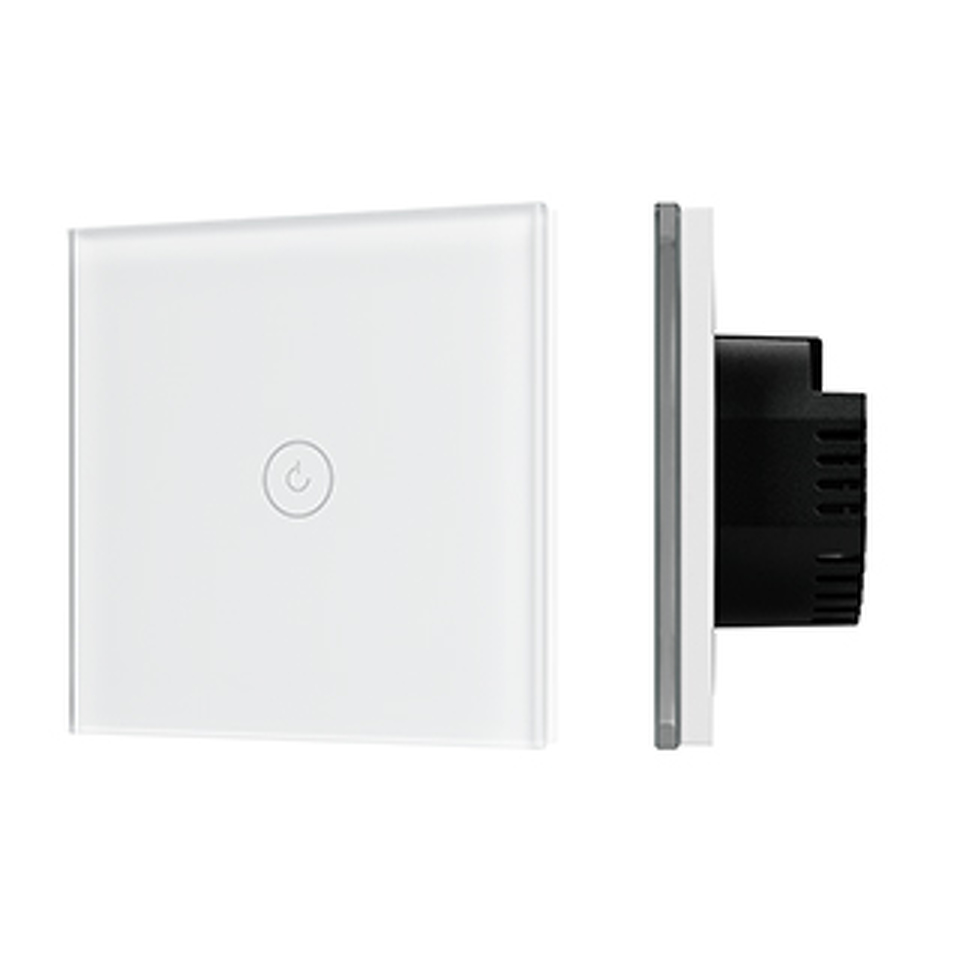 Фото №1  Arlight Выключатель сенсорный SWT-OMALI-S01-ZB-WH (250V, 10A, Zigbee) ( Стекло)