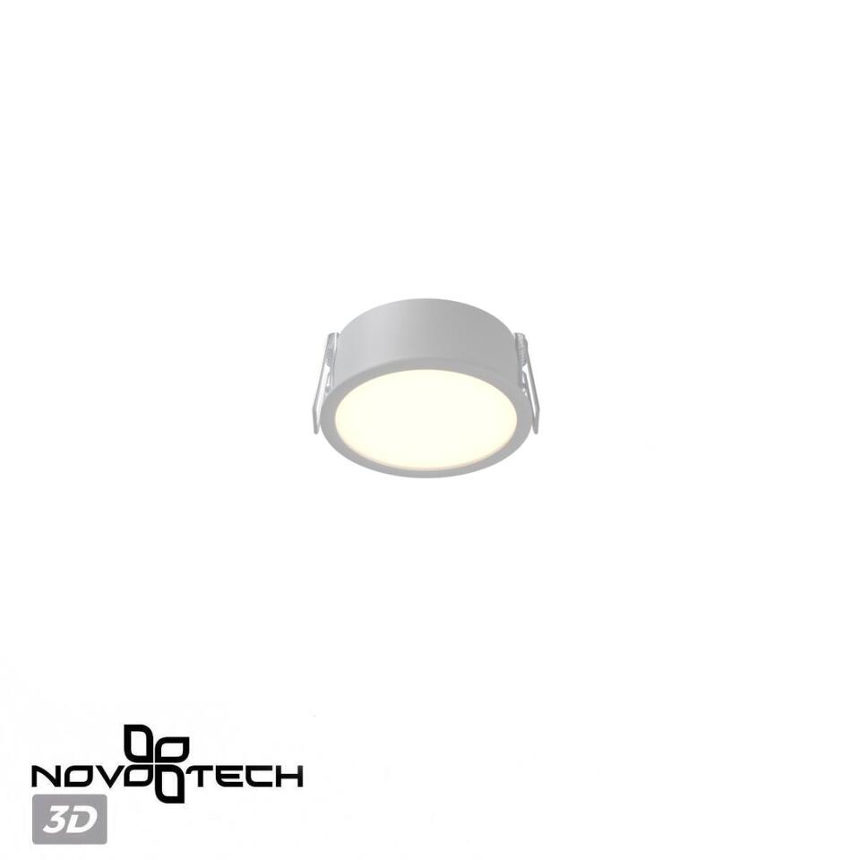 Фото №8  NOVOTECH 359877 WIR NT26 000 белый Светильник встраиваемый с переключателем цв. температуры IP20 LED 12W 100-265V 3000К/4000К/6000К LANTE