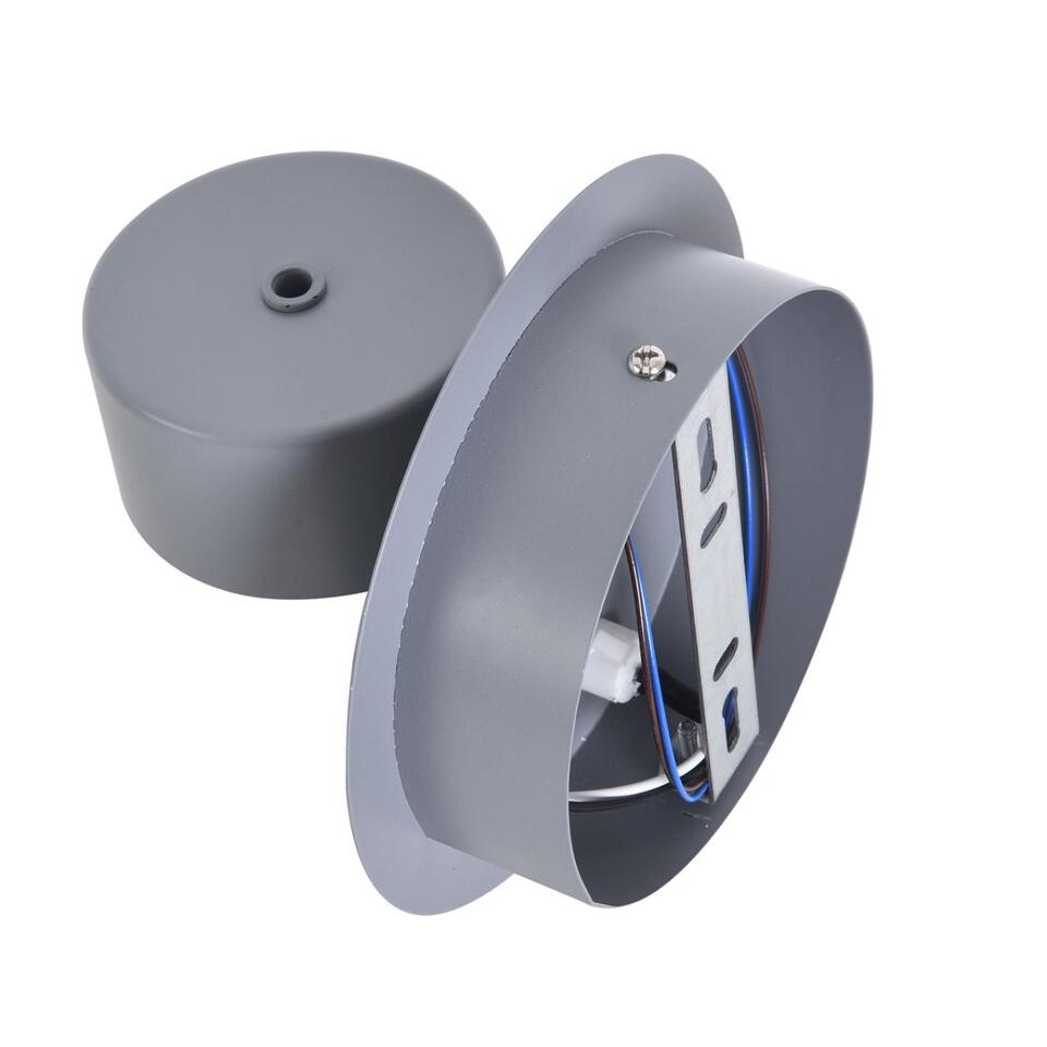 Фото №6  LUMION 8345/1W COMFI LN26 433 серый, металл Бра GX53 LED 1*7W 220V TORINA