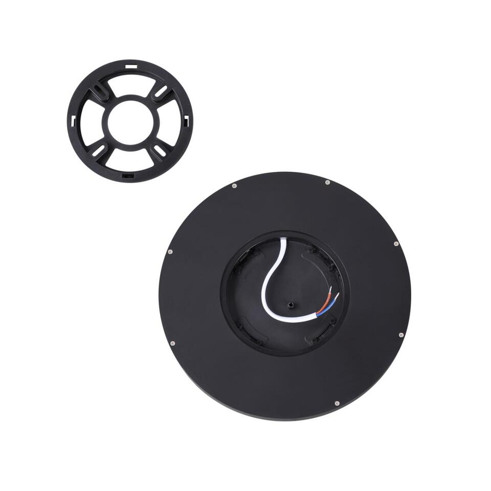 Фото №12  SONEX 7660/18L MITRA LED SN 554 Светильник пластик/белый/черный LED 18Вт 3000/4000K D230 IP40 ALFA BLACK