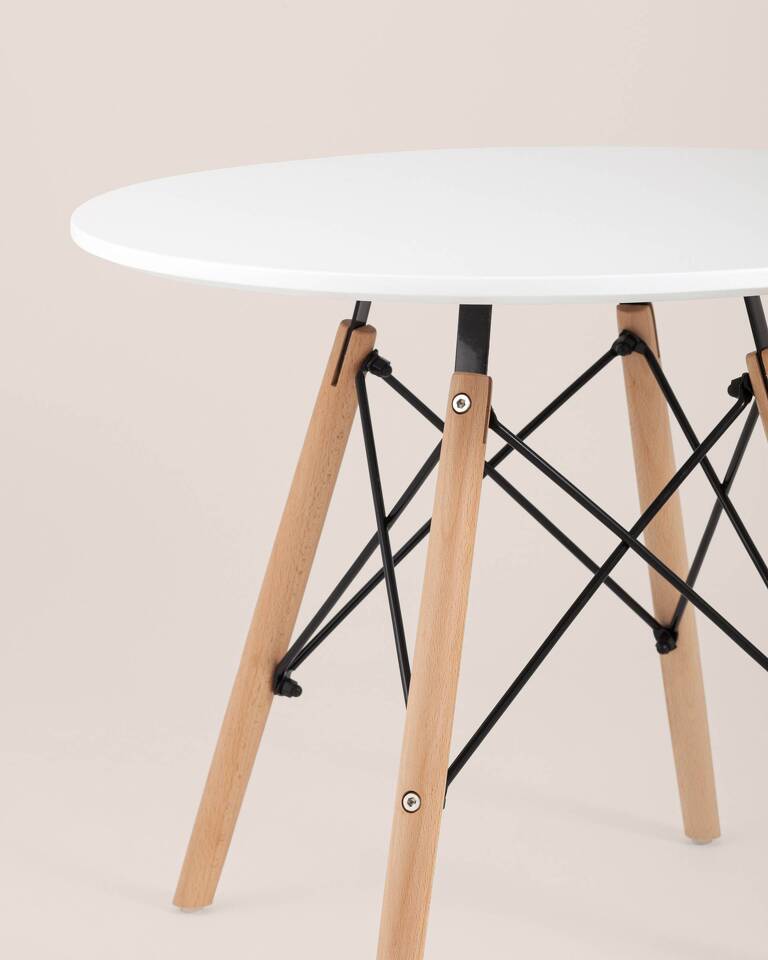 Фото №8  Стол Eames DSW детский белый