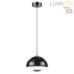 Превью фото №1  Подвесной светильник LUMION 6568/6L LEDIO LN26 402 белый/черный, хром/металл, акрил/ Подвес  3000/4000/6000К LED 6W 220V GLOBE