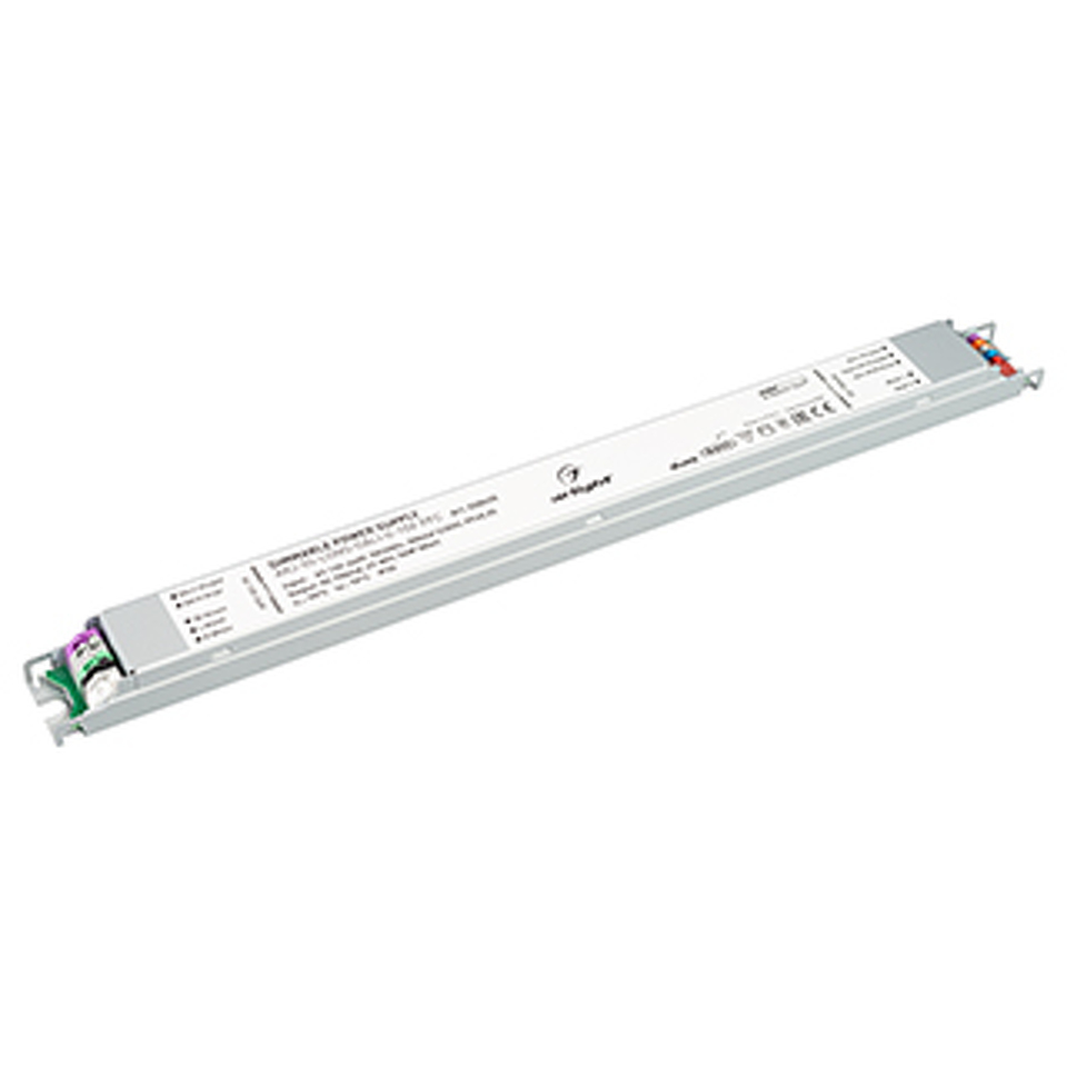 Фото №1  Arlight Блок питания ARJ-55-LONG-DALI-0-10V-PFC (56W, 700mA) ( IP20 Металл, 7 лет)