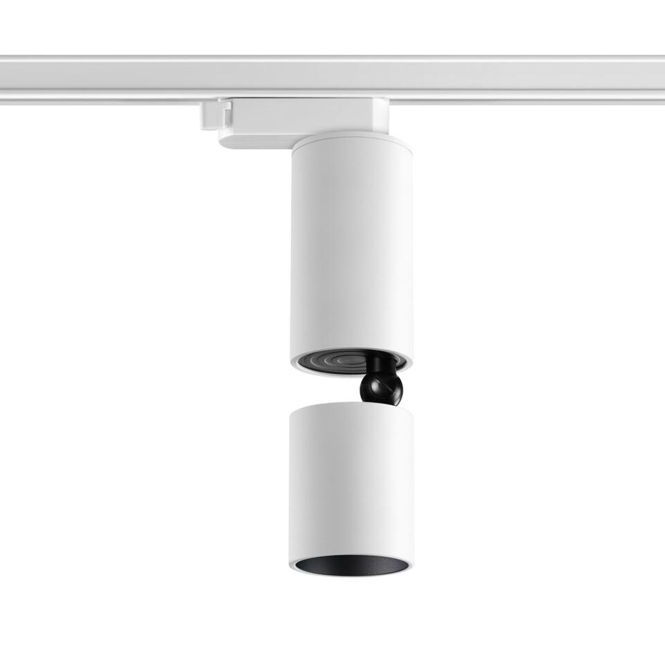 Фото №9  NOVOTECH 359320 PORT NT24 210 белый Светильник трековый однофазный трехжильный IP20 LED 10W 85-265V 3000K 1100Лм TUBO