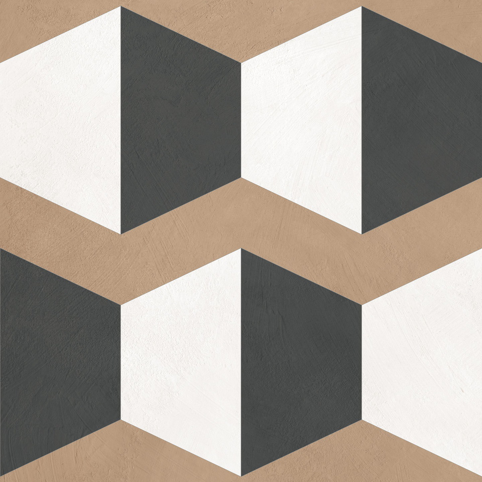 Фото №1  ABK Керамогранит ALTEREGO 14OI HEXAGON NAT R 60X60
