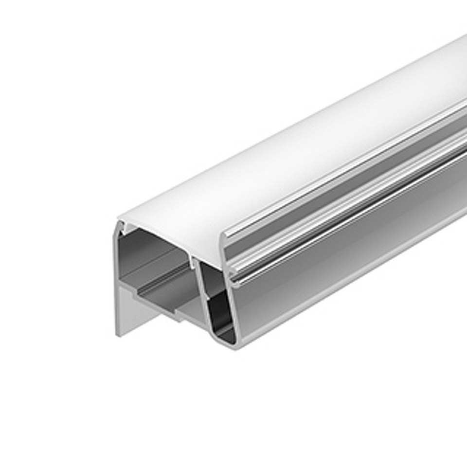 Фото №1  Arlight Профиль STRETCH-S-30-WALL-SIDE-2000 (STEP) ( Алюминий)