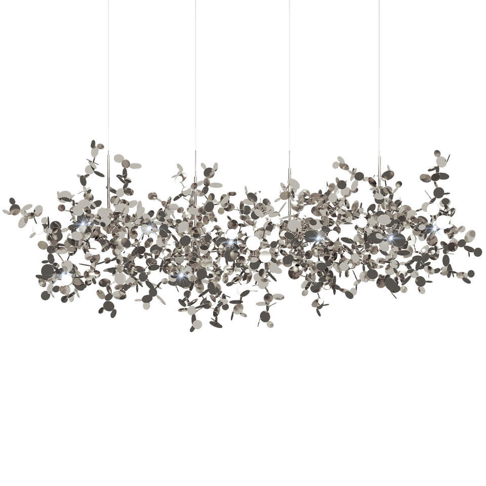 Фото №4  Подвесной светильник 10101/4 Chrome Подвесной светильник LOFT IT Spark