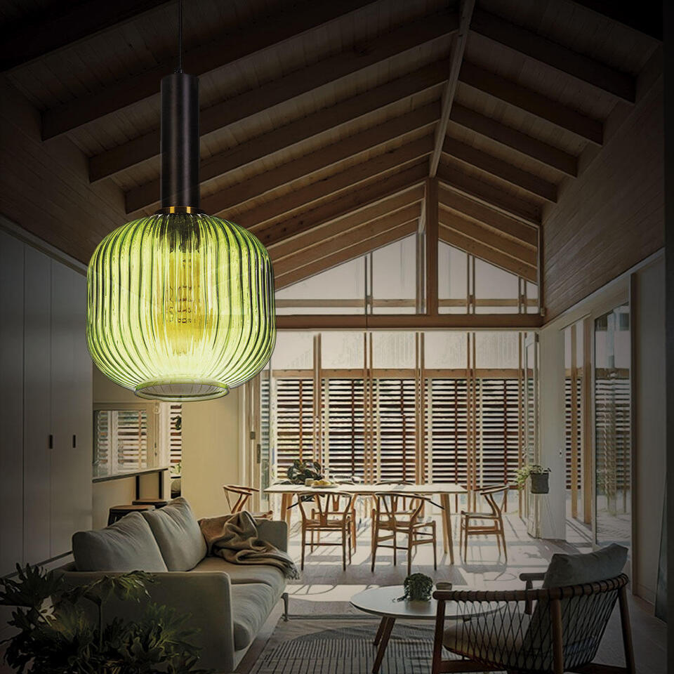 Фото №6  Подвесной светильник 2072-B+BL Подвесной светильник LOFT IT Iris