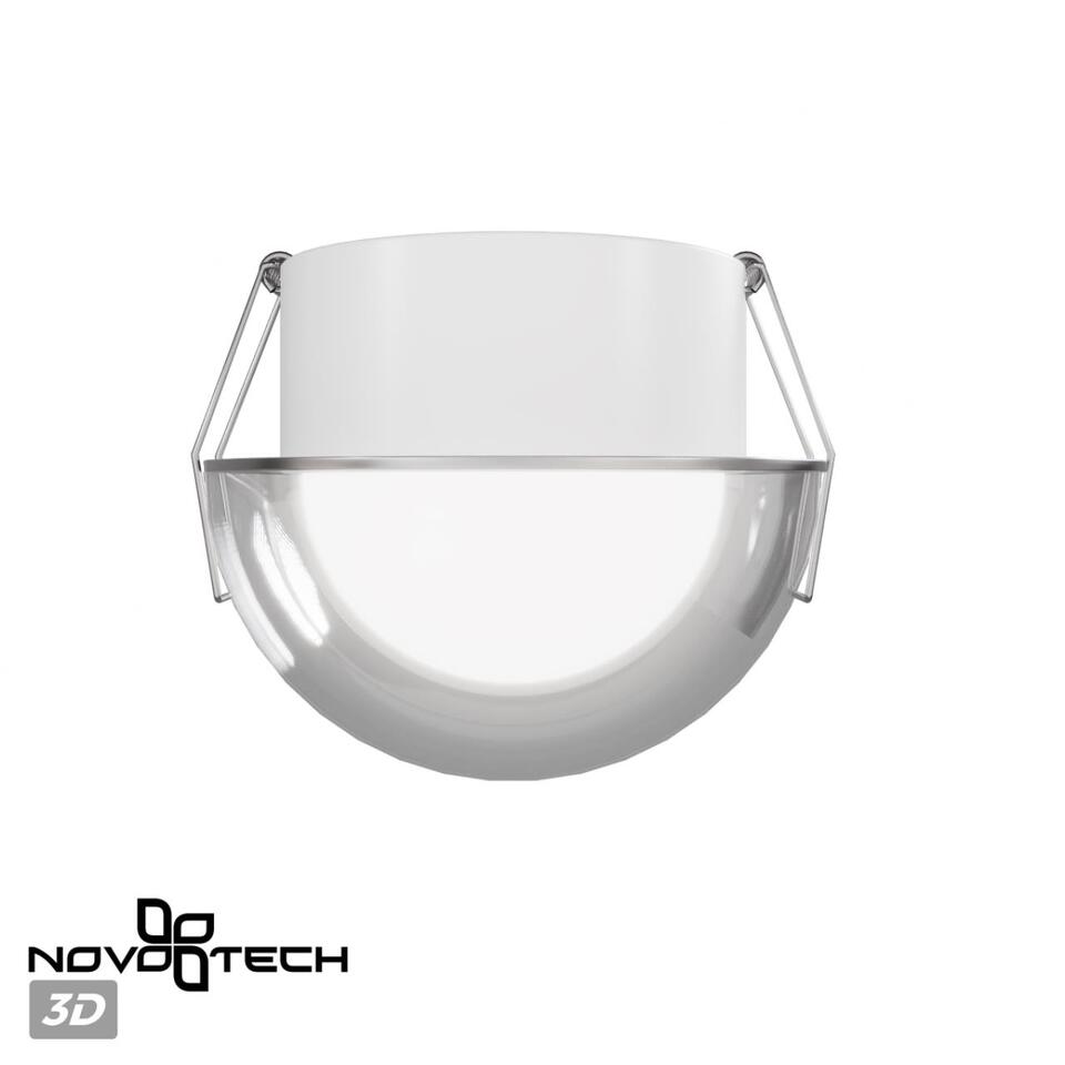 Фото №7  NOVOTECH 359434 SPOT NT24 520 белый Светильник встраиваемый влагозащищенный с переключателем цв.температуры IP44 LED 10W 220-240V 3000/4000/6000K 750Лм LARGO