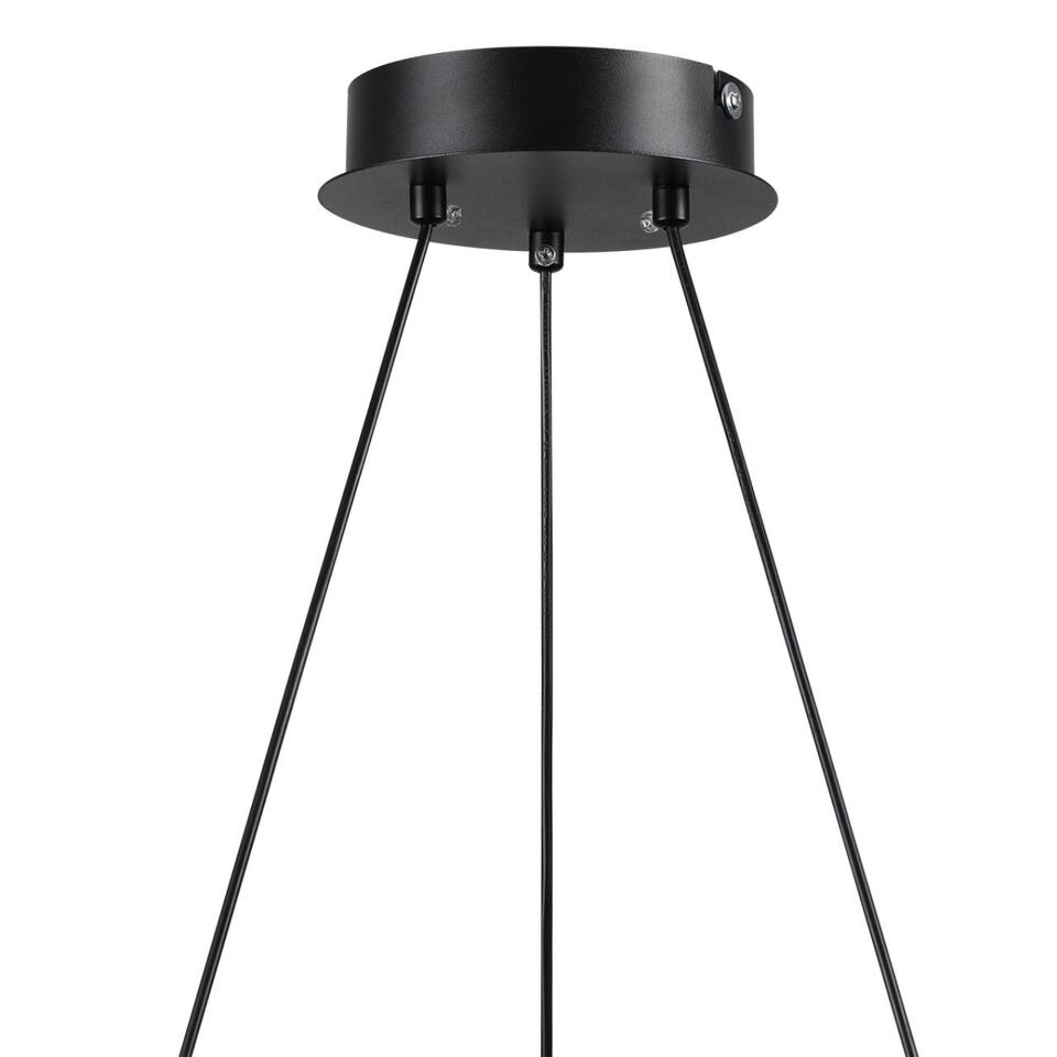 Фото №9  Подвесной светильник LUMION 8237/9 COMFI LN26 256 черный, металл Светильник подвесной GU10 LED 9*7W 220V ILMINA