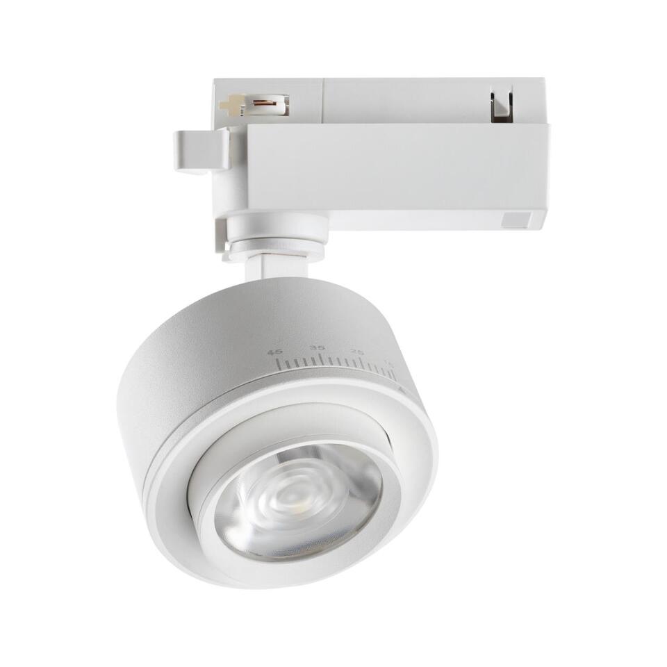 Фото №7  NOVOTECH 358943 PORT NT22 218 белый Светильник трековый однофазный трехжильный IP20 LED 4000К 15W 220V EDDY